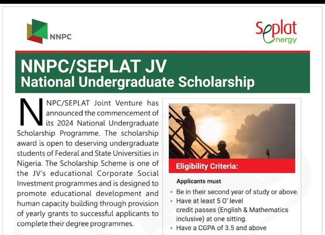 NNPC_SEPLAT Scholarship